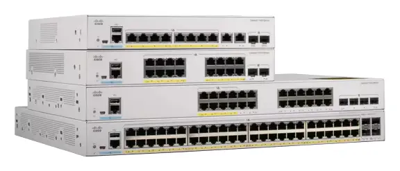 Cisco C1000-8P-E-2G-L 8 Port Gigabit PoE+ 2x1G SFP Yönetilebilir Switch — görsel 2