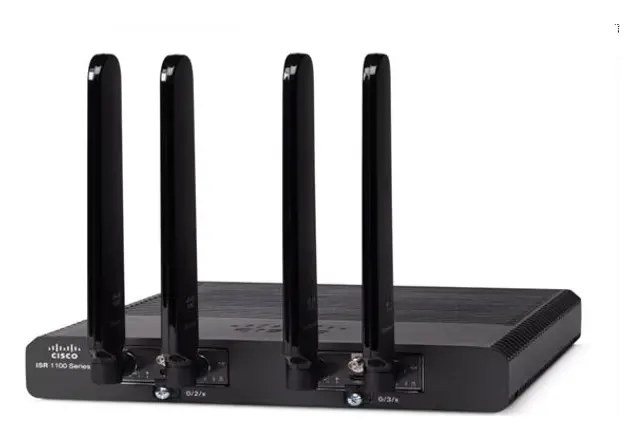 Cisco C1109-4PLTE2P ISR 1000 4 Port GE LAN 4G LTE 5G Router — görsel 2