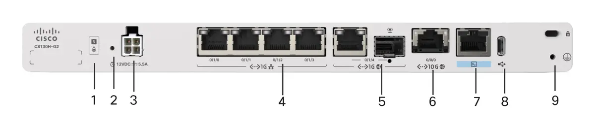 Cisco C8130H-G2 8100 SD-WAN Secure Router