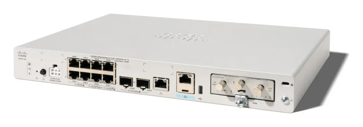 Cisco C8235-E-G2 8200 SD-WAN Secure Router — görsel 3