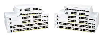 Cisco CBS250-24FP-4X 24 Port Gigabit PoE+ 4x10G SFP+ Akıllı Yönetilebilir Switch