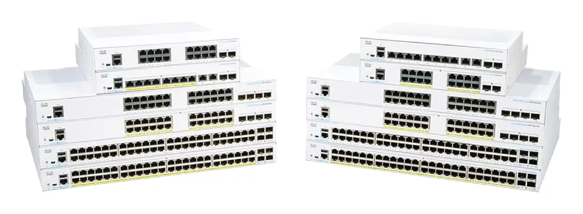 Cisco CBS250-48P-4G 48 Port Gigabit PoE+ 4x1G SFP Akıllı Yönetilebilir Switch