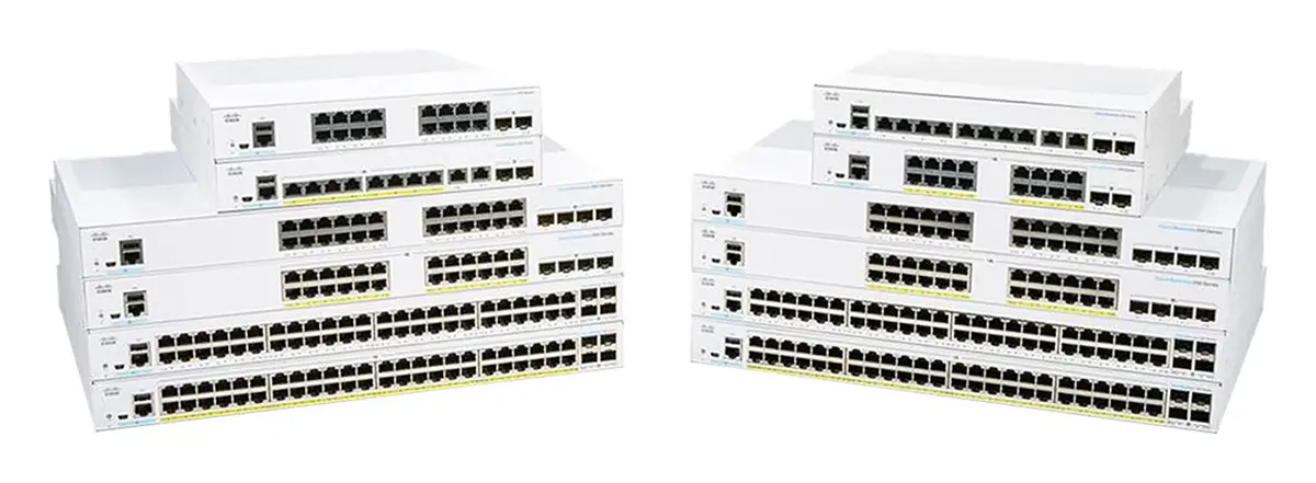 Cisco CBS350-8T-E-2G 8 Port Gigabit 2x1G SFP Yönetilebilir Switch