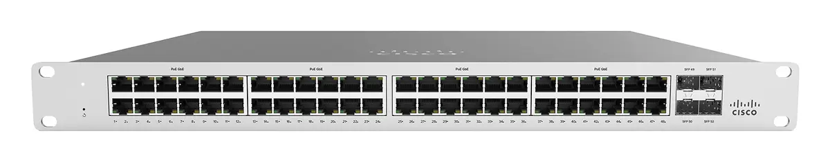 Cisco MS120-8LP 8 Port Gigabit PoE+ Bulut Yönetimli Switch — görsel 2