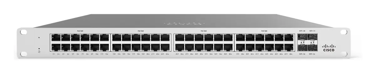 Cisco MS125-24P 24 Port Gigabit PoE+ Bulut Yönetimli Switch — görsel 2