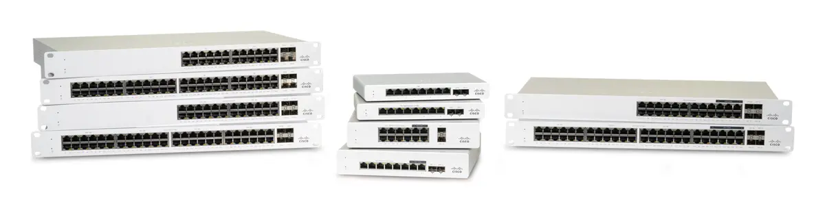 Cisco MS130-8P 8 Port Gigabit PoE+ Bulut Yönetimli Switch