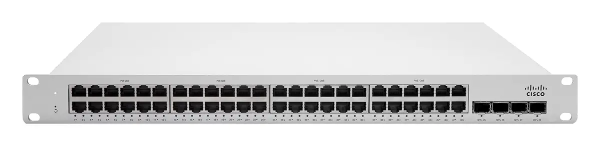 Cisco MS250-24P 24 Port Gigabit PoE+ Bulut Yönetimli Switch