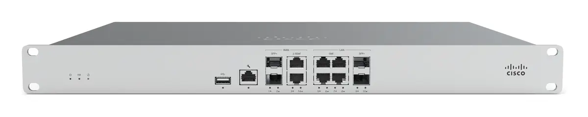 Cisco MX105 Meraki MX SD-WAN Güvenlik Cihazı (Firewall)