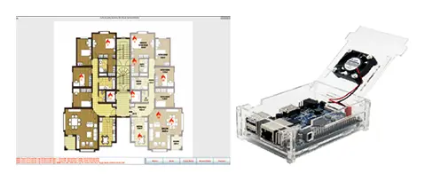 Codesec MP504 Zone İzleme Paneli ve Yazılımı