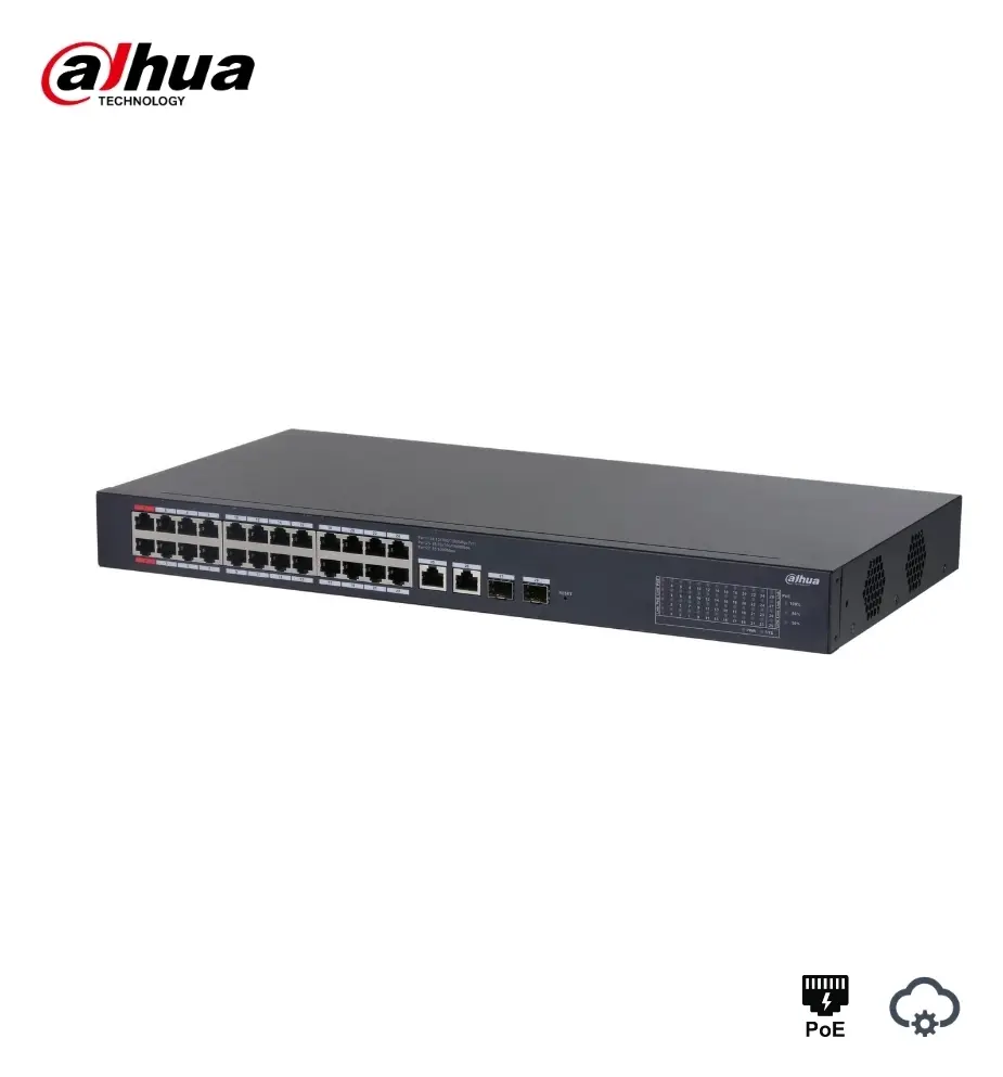 Dahua CS4228-24GT-240 24 Port Gigabit PoE Switch
