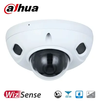 Dahua IPC-HDBW3241F-AS 2MP Sesli Mini Dome Kamera