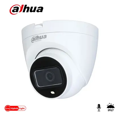 Dahua IPC-HDW1431V-SA 4 MP Hibrit Işıklı Sesli IP Dome Kamera