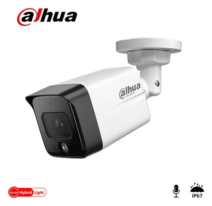 Dahua IPC-HFW1431TC1-SA-0280B 4 MP Hibrit Işıklı Sesli IP Bullet Kamera