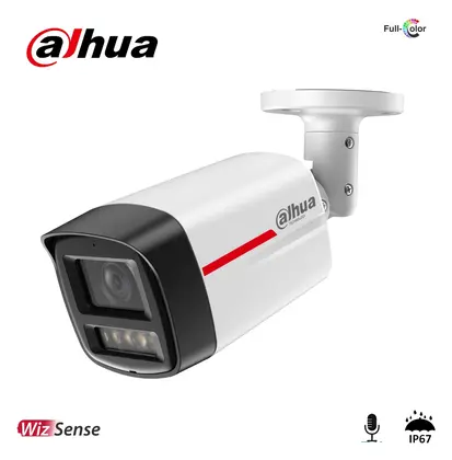 Dahua IPC-HFW2449TL-S-LED-PRO-0360B 4 MP Full-Color Sesli IP Bullet Kamera