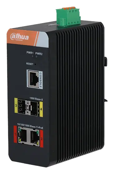 Dahua PFS4204-2GT-DP Endüstriyel PoE Switch