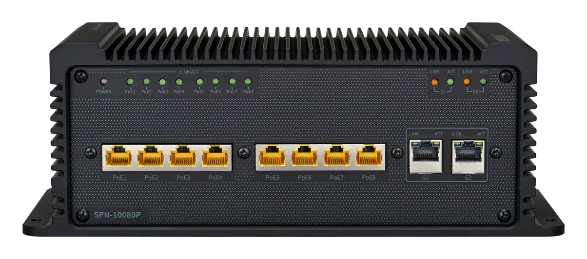 Hanwha Vision SPN-10080P 8 Port PoE Switch — görsel 4