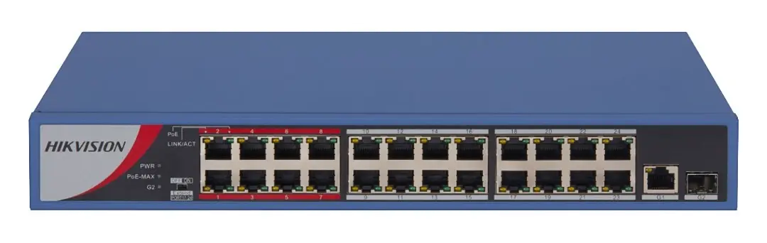 Hikvision DS-3E0526P-E 24 Port PoE Switch