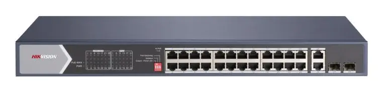 Hikvision DS-3E0528HP-E 4 Port Gigabit Yönetilebilir PoE Switch