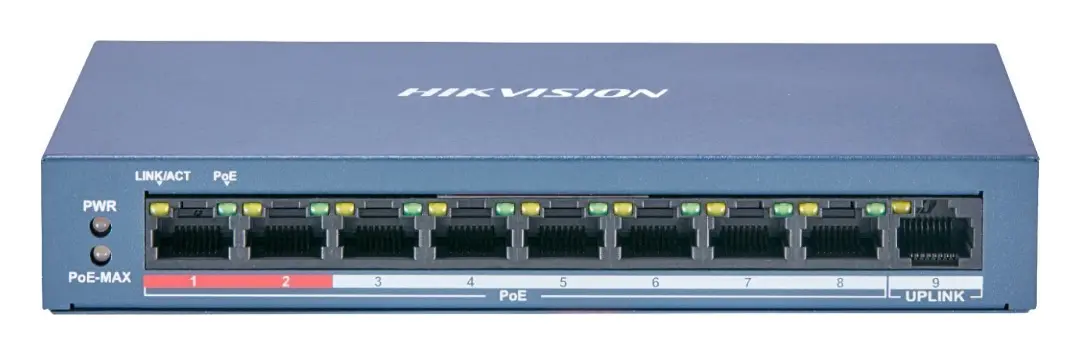 Hikvision DS-3E1309P-EI 8 Port PoE Switch