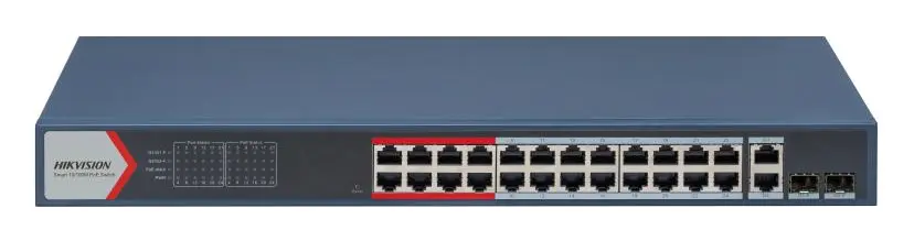 Hikvision DS-3E1326P-EI (B) 24 Port PoE Switch