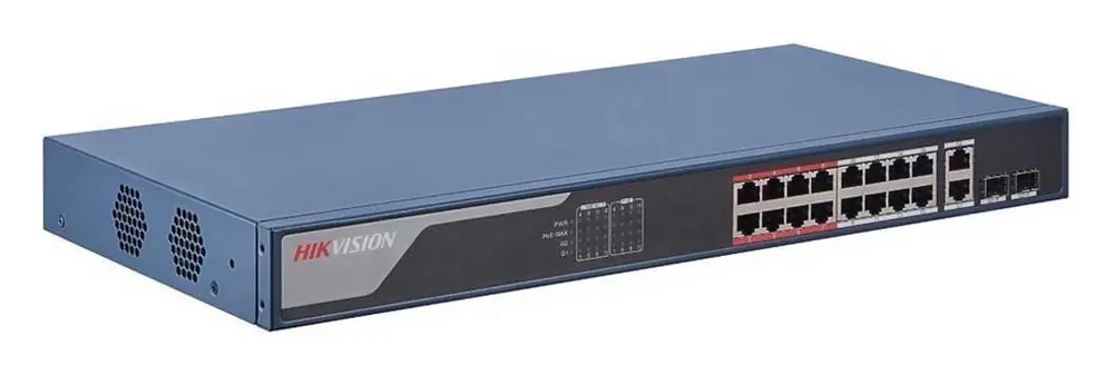 Hikvision DS-3E1326P-EI 16 Port PoE Switch