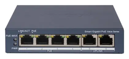 Hikvision DS-3E1506P-EI/M(C) 4 Port Gigabit PoE Switch