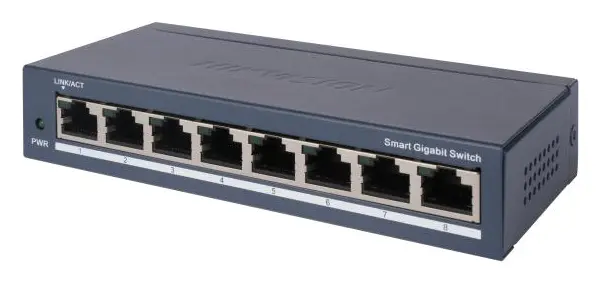 Hikvision DS-3E1508-EI(C) 8 Port Gigabit Network Switch — görsel 5