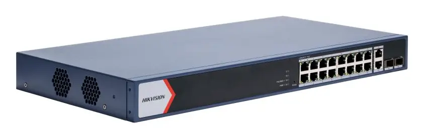 Hikvision DS-3E1520P-EI/M 16 Port Gigabit PoE Switch — görsel 2