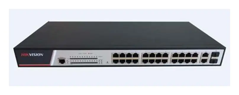 Hikvision DS-3E2326P 24 Port Gigabit Yönetilebilir PoE Switch
