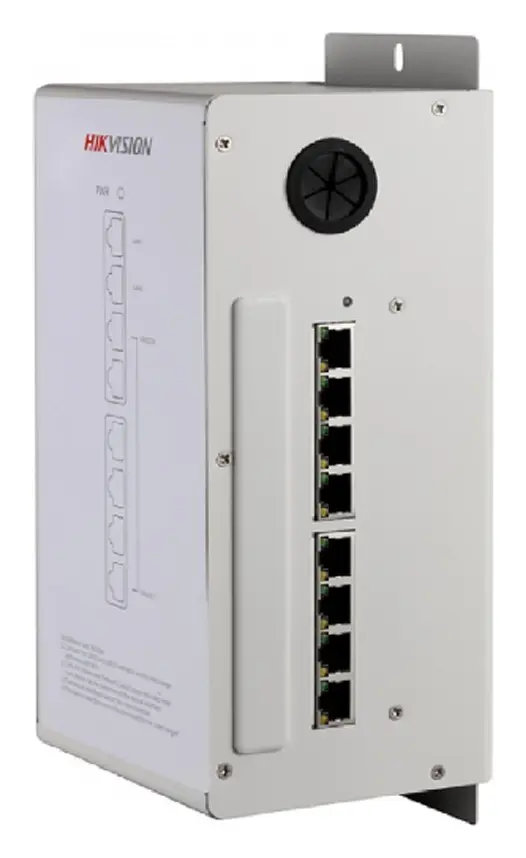 Hikvision DS-KAD606 8 Port İnterkom Network Switch