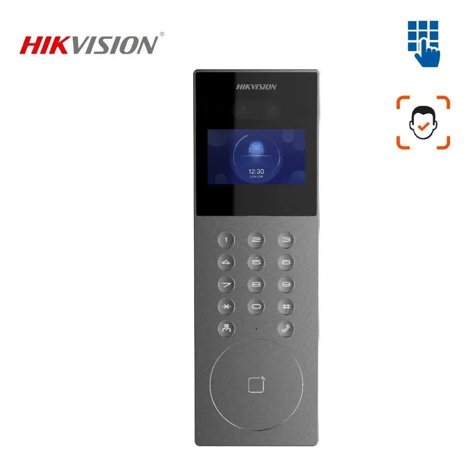 Hikvision DS-KD9203-E6 Yüz Tanıma ve İnterkom Dış Ünite