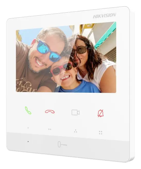 Hikvision DS-KH6100-E1/WHITE 4.3 inç Diyafon İç Ünite — görsel 3