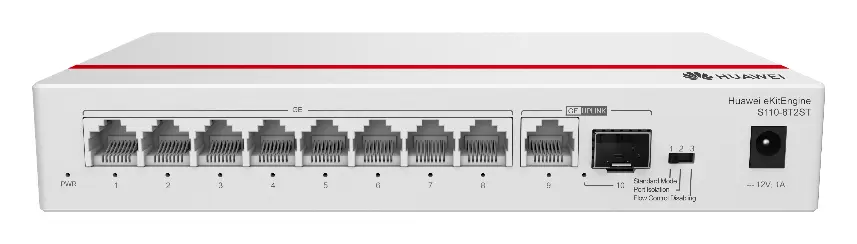 Huawei S110-8T2ST 9 Port Gigabit 1xSFP Yönetilebilir Switch — görsel 3