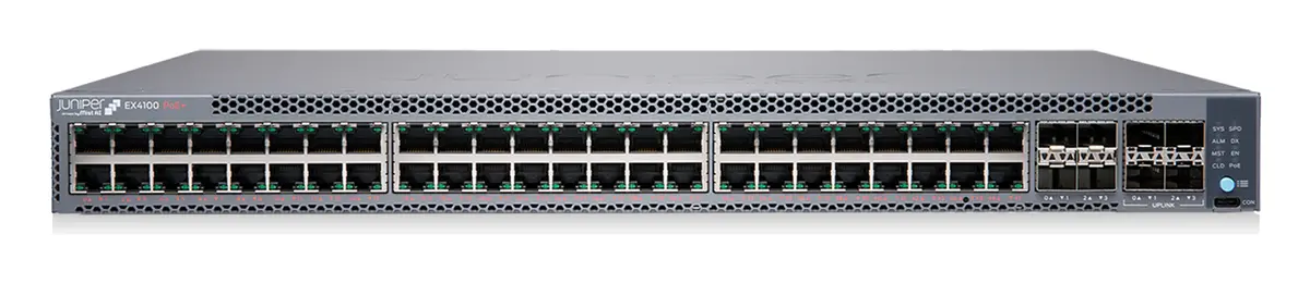 Juniper EX4100-48T-AFI 48 Port 4x10G Uplink Yönetilebilir Switch