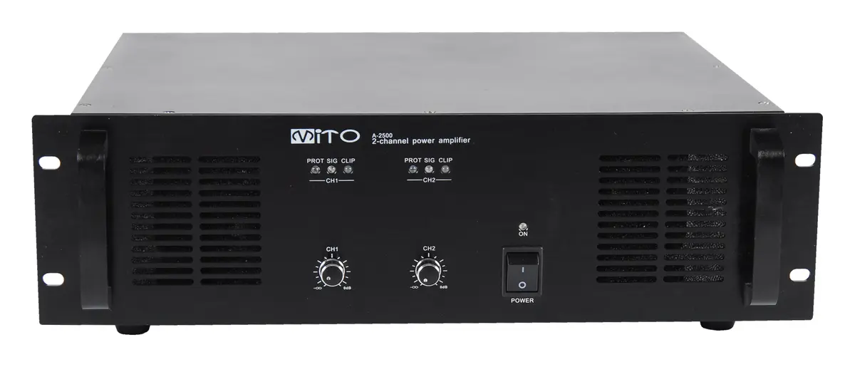 Mito A 2500P 2x500W 100V Power Amfi — görsel 2