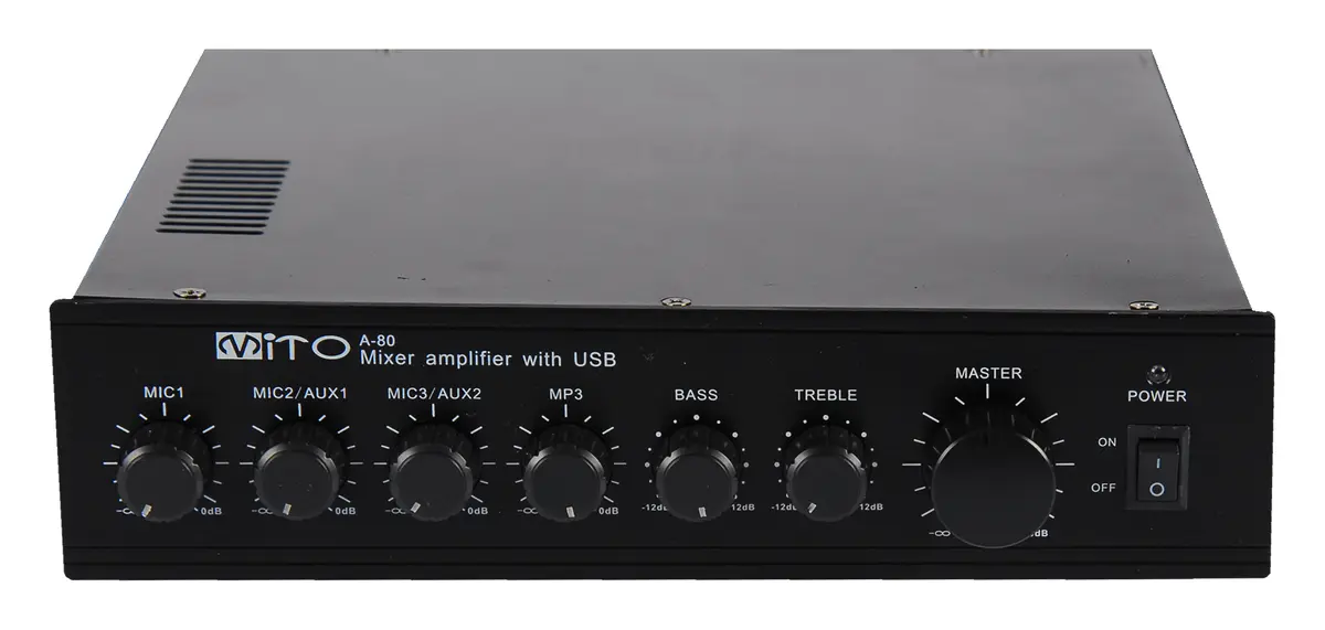 Mito A 80 80W 100V Mikser Amfi