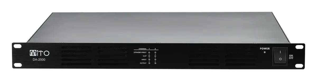 Mito DA 2000-2 2x500W 100V Power Amfi — görsel 2