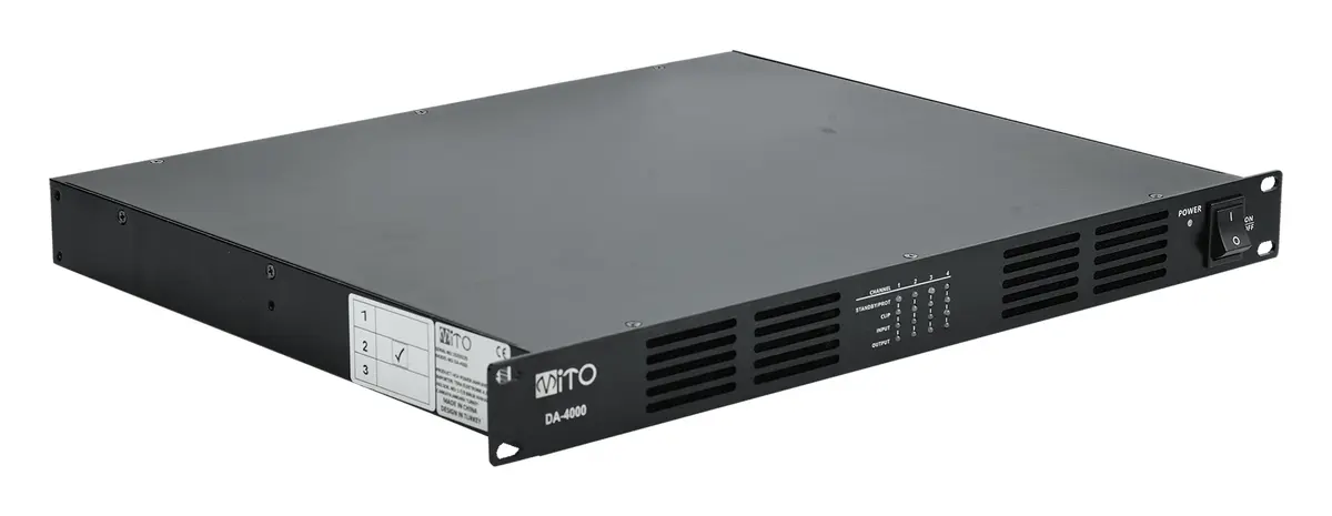 Mito DA 4000-1 4x150W 100V Power Amfi