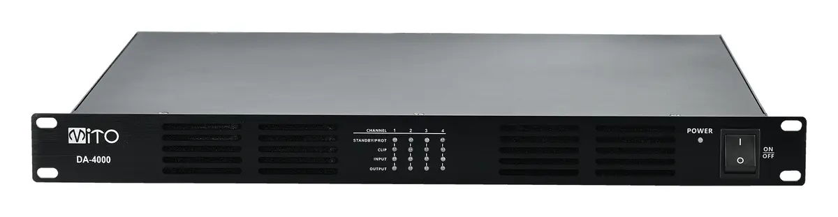 Mito DA 4000-3 4x500W 100V Power Amfi — görsel 2