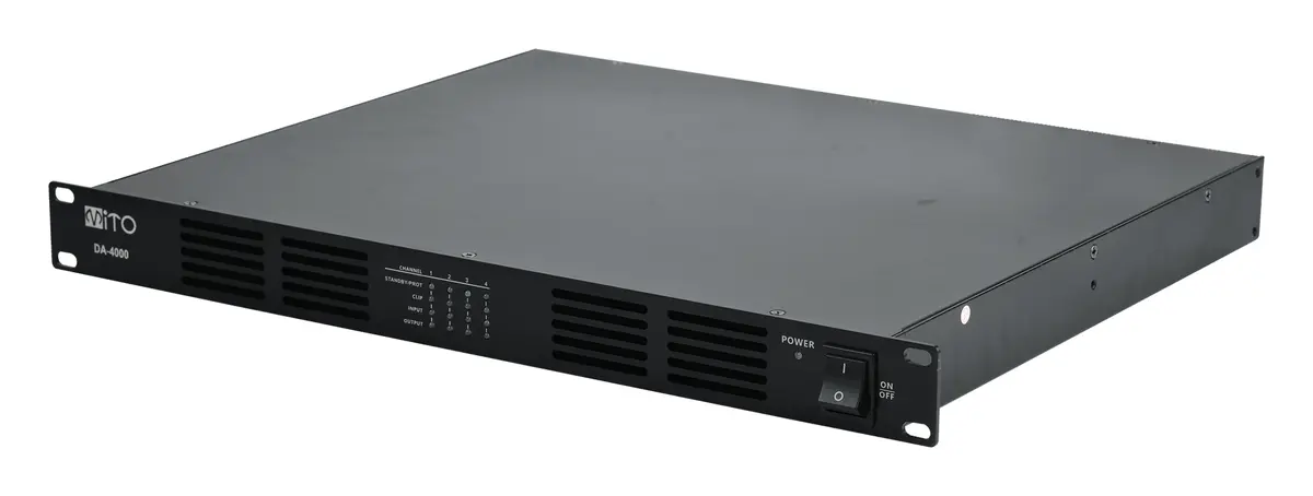 Mito DA 4000-3 4x500W 100V Power Amfi — görsel 3