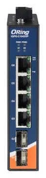 ORing IGPS-C1042GP 4GE PoE + 2G SFP Cost-effective Ethernet Switch, IEEE 802.3af/at Endüstriyel Yönetilemez PoE Switch — görsel 2
