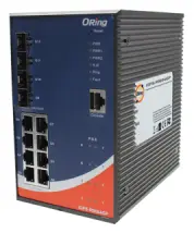 ORing IGPS-R9084GP 8GE PoE + 4G SFP L3 Ethernet Switch, IEEE 802.3af/at Endüstriyel Yönetilebilir PoE Switch
