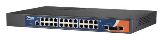 ORing RES-P9242GCL-LV IEC 61850-3 Cyber-hardened Yönetilebilir L2 Ethernet Switch ve 24FE ve 2G Combo, Dual 24/48VDC IEC 61850-3 Trafo Merkezi Switch
