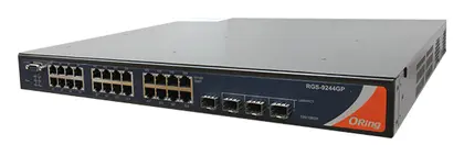 ORing RGS-9244GP 24GE + 4G SFP Ethernet Switch, AC input Endüstriyel Yönetilebilir Switch