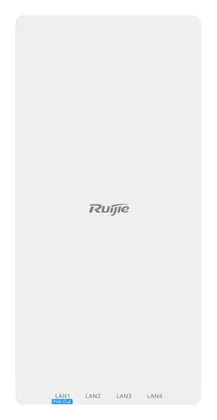 Reyee RG-APF1260(MG-P) Wi-Fi 6 AX3000 Çift Bant e-Lighten Fiber PoE Çıkışlı Duvar Tipi Access Point
