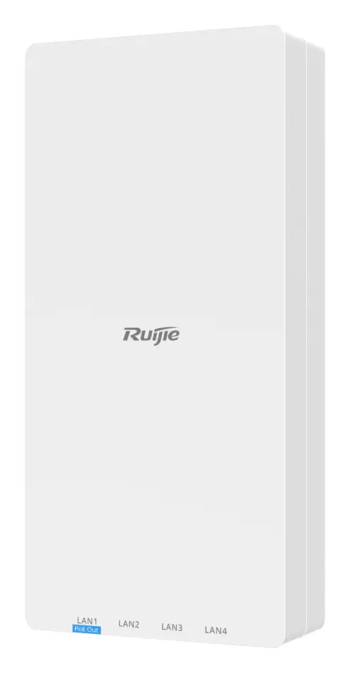 Reyee RG-APF1260(MG-P) Wi-Fi 6 AX3000 Çift Bant e-Lighten Fiber PoE Çıkışlı Duvar Tipi Access Point görsel 2