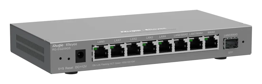 Reyee RG-EG209GS 9 Port Gigabit Bulut Yönetimli Router görsel 4