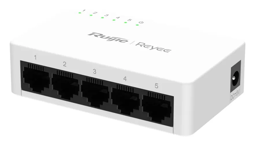 Reyee RG-ES05G-L 5 Port Gigabit Yönetilemez Switch — görsel 2