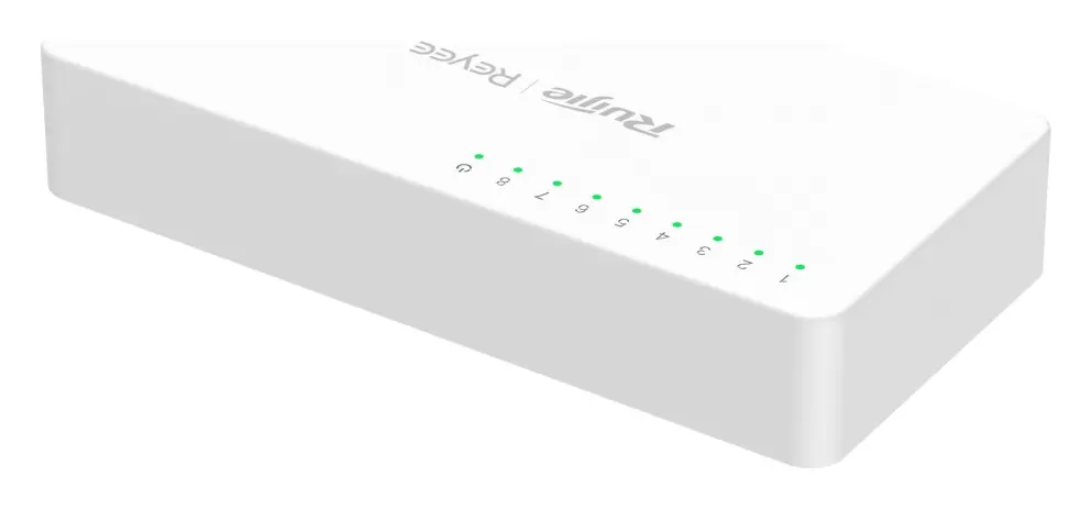 Reyee RG-ES08F 8 Port Fast Ethernet Yönetilemez Switch görsel 4