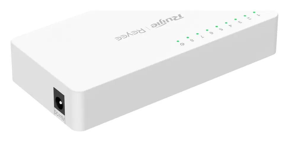 Reyee RG-ES08F 8 Port Fast Ethernet Yönetilemez Switch görsel 5